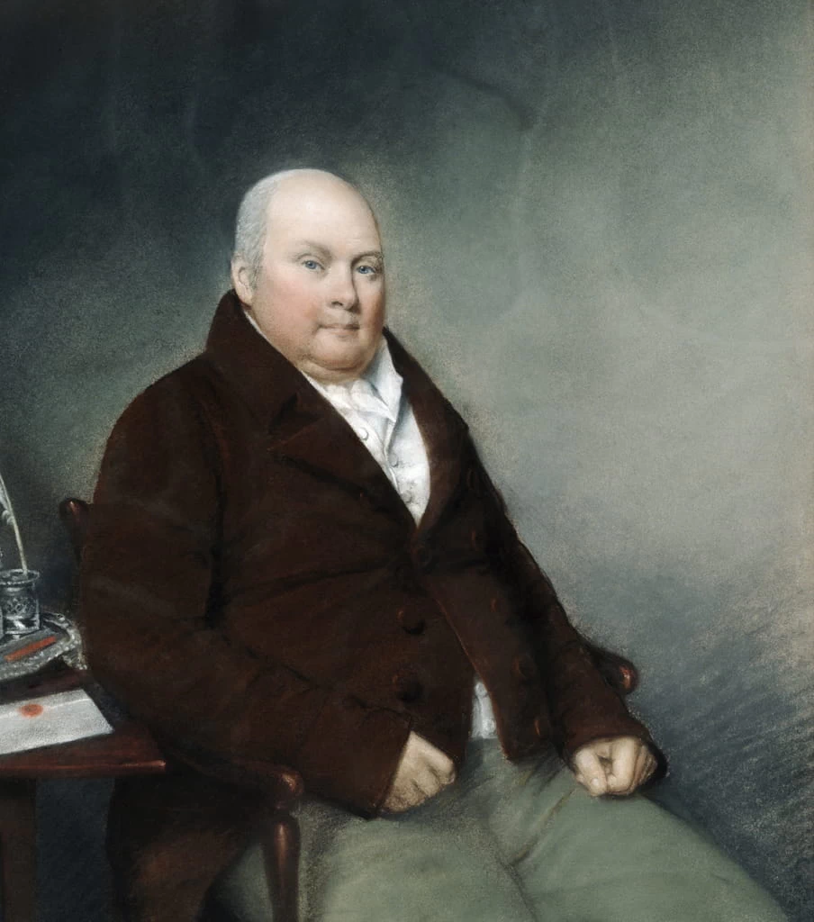 Ellen Sharples-24-Ritratto di Robert Waring Darwin - Down House